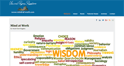 Desktop Screenshot of mind-at-work.com