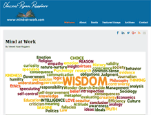Tablet Screenshot of mind-at-work.com
